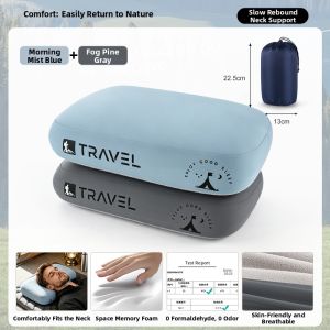 OSEAGLE | Portable Outdoor Camping Pillow Cooling Breathable Cervical Support Small