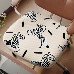 Summer New Ice Bean Anti-Slip Chair Cushion Cover Luxury Seat Pad Protector for Study Chair Mat Bench Home Textile