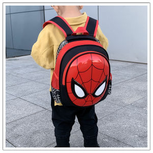 Beg Tadika Spiderman/ 3D Spiderman Beg Kanak2/ 3D Spiderman Kids School Bag Children Boy Backpack