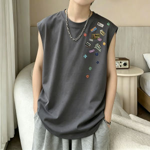 Sleeveless Light Cotton Vest for Boys