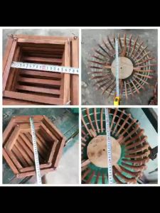 Chậu gỗ trồng lan hồ điệp tạo điều kiện thuận lợi cho lan phát triển thông thoáng mà chắc chắn giữ ẩm tốt cho lan | Minh Hân Garden