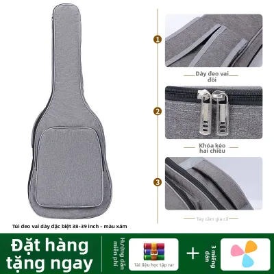 Túi Đựng Guitar Dày Có Lót Chống Nước