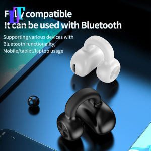 Bluetooth Earphone Wireless New Business Car Bluetooth Headset IPX4 Waterproof Large Capacity Long Battery Life Ear Clip Sports Bluetooth Earphone