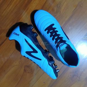 SEPATU BOLA SOCCER SPECS BLUE ICE - BLACK // SEPATU BOLA KOMPONEN // SEPATU BOLA MURAH BERKUALITAS
