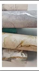 WALLPAPER TERMUIRAH STICKER DINDING MOTIF BATU MARMER ELEGAN UKURAN 8METER X 45CM