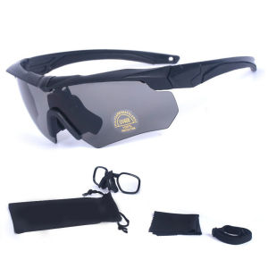 Military Tactical Goggles Airsoft Windproof Shooting Glasses HD 6 Lens Motocross Motorcycle Mountaineering Rock Climbing Glasses