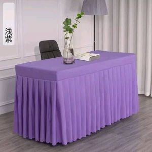 Table Skirting 6Ft/ Lifetime Table Geana Cloth Table Skirt Ready Made