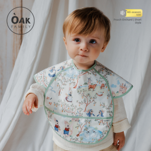 OAK FAMILY | Waterproof Baby Feeding Cover Bib