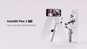 Insta360 Flow 2 Pro Portable AI-Powered Mobile Gimbal Stabilizer