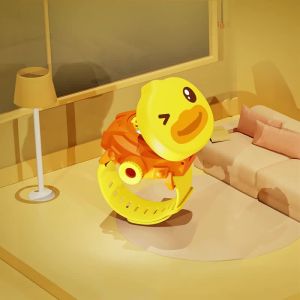 B.DUCK เป็ดน้อยสีเหลืองนาฬิกาเด็กของเล่นเด็กการ์ตูนแฟลชนาฬิกาอิเล็กทรอนิกส์โปรเจคเตอร์ของขวัญอนุบาล