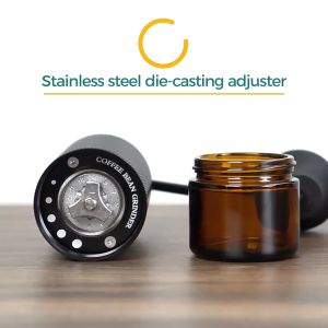 Grinder Kopi Simbah Conical Steel Termurah Burr Biji Mill Adjustable Espresso Penggiling Hand Coffee