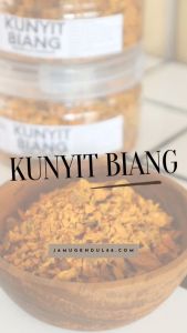 Kunyit Biang Kering Kualitas Premium - Rempah Kering by Jamu Gendul 88