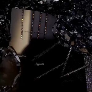 Jepit Rambut Korea Perempuan Dewasa 1 Set 8 Pcs Aksesoris Pin Rambut Motif Manik Kristal AK183 ZIORRA