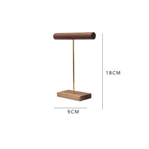 Wooden Display Stand Vintage Woven Silk Scarf Chinese Classical Style Sample Room Clothes Closet Multi-Functional Home Decorations