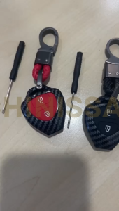 Case Carbon Smartkey Cover Key Kunci Toyota Innova 2 Tombol