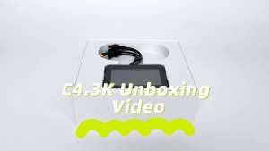 VSYSTO Bicycle Recorder Infrared Night Vision Bike Camera and 4.3-inch Display Screen GPS Waterproof Wire Controller Suitable for Motorcycles Electric bikes and Bicycles