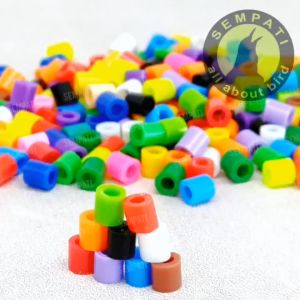 SEMPATI Ring Sogon Ring Atom Plastik Burung Pleci Sogon Blackthroat 25mm Ring Kaki Burung Konin Finch Ring Cincin Gelang Kaki Penanda Burung