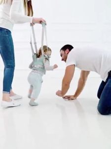 Baby Walker Belt Harness Assistant Backpack Children Kids Walk Learning Belt Stand Up