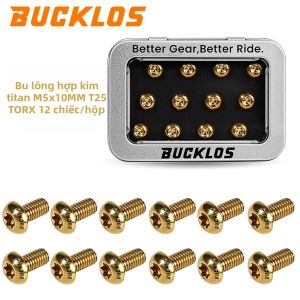 BUCKLOS | Bu Lông Phanh Đĩa Xe Đạp Titan BUCKLOS M5x10mm T25 Torx Phụ Kiện Xe Đạp Đường Trường MTB 1 Cái