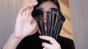 Makeup Brushes Set Jessup Make up Brushes 14Pcs Black Kabuki Foundation Eyeshadow Contour Concealer Powder Eyeliner Crease Eyebrow Blending Brush T336