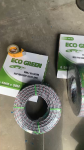Dây phun áp lực ECO GREEN 8.5mm chiều dài 50m 3 lớp đan chắc chắn dùng tưới cây phun thuốc...