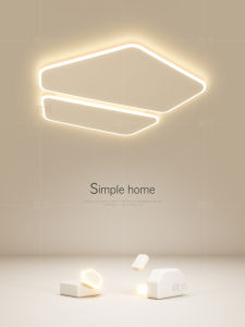 Geometric Irregular Minimalist Design Ceiling Light for Multiple Rooms