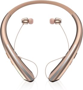 Tai Nghe Bluetooth Không Dây Đeo Cổ Có Micro Tai Nghe Thể Thao Có Thể Thu Gọn Khử Tiếng Ồn Âm Thanh Nổi Chống Nước