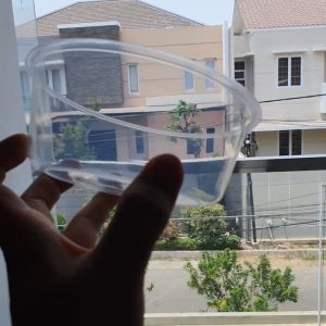 Mangkok Plastik 750ml KLIR: Anti Bocor & Anti Jamur
