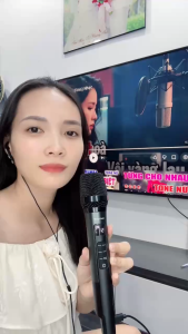 Micro Đa Năng K2 - Hát Karaoke Livestream Thu Âm Tích Hợp Soundcard Âm Thanh Chuyên Nghiệp Pin Trâu Nhỏ Gọn