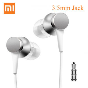 Xiaomi | Original Xiaomi headset Mi Piston 3 In-Ear Fresh 3.5mm Wire Control Earphone Music Stereo Mic for Huawei Xiaomi Smartphone