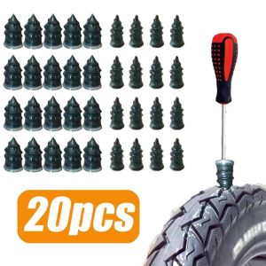 20pcs Vacuum Tyre Repair Nails for Car Motorcycle Scooter Bike Tire Tubeless Rubber Metal Nail Puncture Repair Tools Accessories