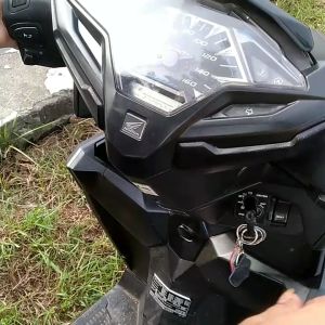 Alarm Pengaman Motor Sensor Magnet delay timer