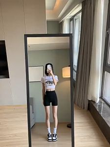 กางเกงโยคะแบบบาง กางเกงกีฬา ถูกสร้างขายในการเล่น ระบายอากาศ กางเกงเลกกิ้งขาสั้น ระบบระบายอากาศดี