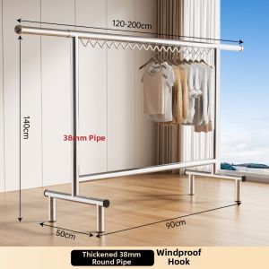 YIXUAN | Adjustable Foldable Indoor Outdoor Drying Rack