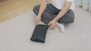 Inflatable Reading Pillow for Gaming Large Arm Rest Pillow PVC Soft Lap Desk Pillow for Reading Working Ergonomic  Playing Steam Desk