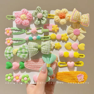 Girls Side Hair Clips Childrens Milk Coffee Color No Damage Hair Accessories BB Clips New 2025 Fashion Hair Accessories