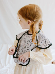 Baby Waterproof Bib Baby Food Supplement Sleeveless Coverall Childrens Eating Bib Kindergarten Bib Easy to Carry