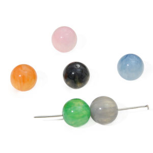 10pcs 12mm Handmade Colorful Resin Loose Beads Cat Eye Round Bead for DIY Necklace Bracelet Earring Jewelry Making Accessories