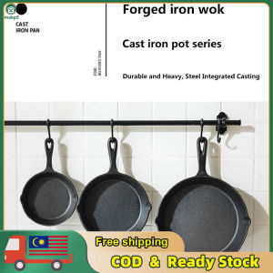 Nonstick Frying Pan Healthy Cooking Vintage Cast Iron Skillet Frying Pan Burnt Non-stick (16cm20cm26cm)