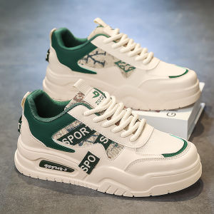 Mens Sporty Casual Mesh Shoes 2025 New Autumn Winter Trendy All-Match Heightening Outdoor Leisure Footwear for Students