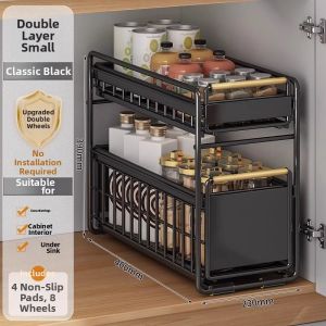 youqin | Multi-purpose Drawer Organizer for Dishes and Spices