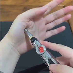 Bút châm cứu huyệt đạo bút xung huyệt dò huyệt châm cứu trị liệu_ Tặng kèm pin