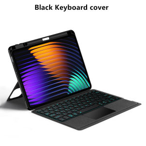 HUWEI Detachable Magic Keyboard For Xiaomi Pad 7 Case Pencil Holder for Xiaomi Pad 7 Pro Mi Pad 7 2024 11.2" Tablet Cover Case