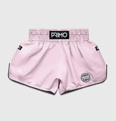 กางเกงสู้กีฬาสากล PRIMO สำหรับผู้ชายและผู้หญิง ชุดกีฬาสู้กันแบบสั้น ชุดกีฬาสู้กันแบบมวยไทย ชุดกีฬาสู้กันแบบมวยสากล