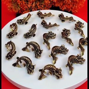 [Tặng Kèm Dây] Móc Khóa Cá Chép Vượt Vũ Môn