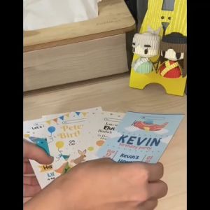 Undangan Ulang Tahun / Ultah Zoo / Animal / Hewan / Binatang / Jungle / Undangan Anak / Undangan Custom / Undangan Custom / Undangan Karakter