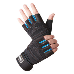 JBA Gym Gloves For Workout Half Finger With Palm A Pair Elastic Adjustable Breathable Sunscreen Quick Drying Anti slip