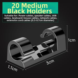 Self-Adhesive Traceless Wire Organizer
