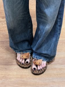 Black Leopard Print Kitty Mental Health Awareness Ribbon Lace-Up Shoe Laces Cute And Harmonious For Women Outdoor Sports