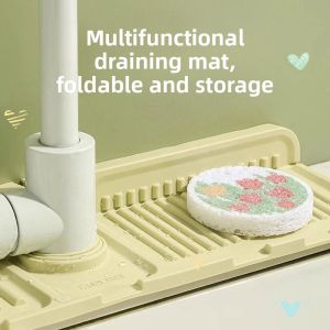 Defasilk | Silicone Adjustable Non-Slip Kitchen Sink Drain Mat